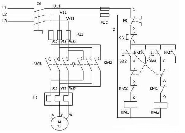 電動機互鎖電路圖