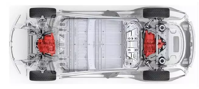 感應電機+永磁電機的雙電機結構