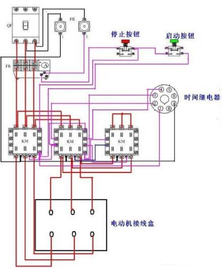 東莞電機星三角(Y-△啟動)電路圖